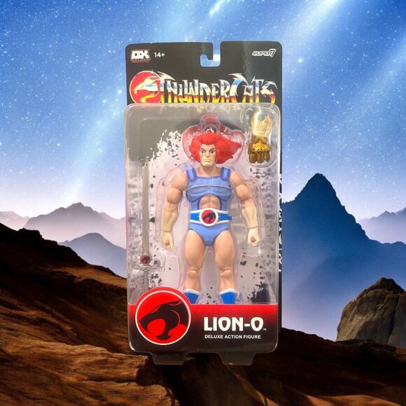Super7 ThunderCats Deluxe Lion-O 7" Action Figure Ready To Ship VHTF. - Picture 1 of 3